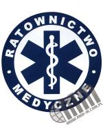 EMBLEMAT ODBLASKOWY KO�O 9,5CM